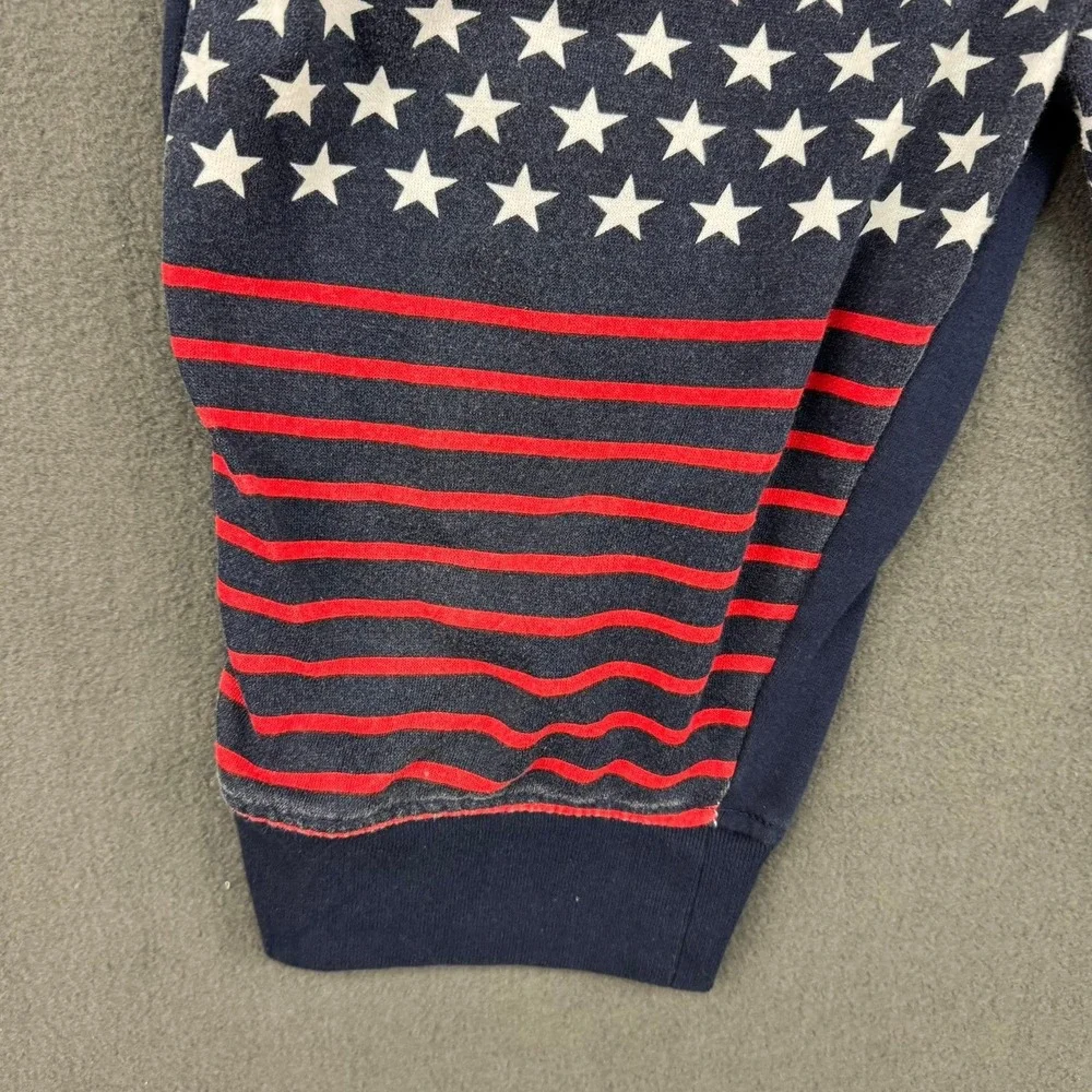 VTG NBA Chicago Bulls Men's L Basketball Stars Stripes Knit Shorts Bulls Logo
